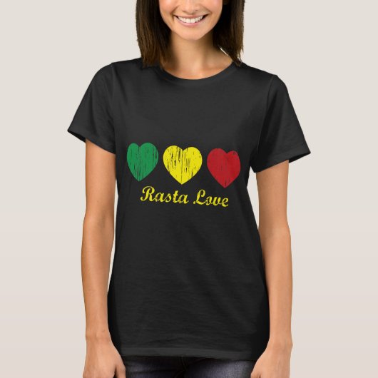 Rasta Liebe T-Shirt (Vorderseite)