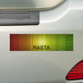 Rasta_Line_Background_by_TheDeviant426, RASTA Autoaufkleber (Auf Auto)