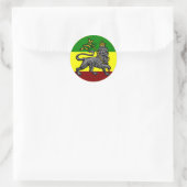 Rasta Lion Aufkleber (Tasche)