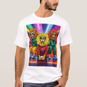 Rasta Lion Breakdance Extravaganza T-Shirt (Vorderseite)