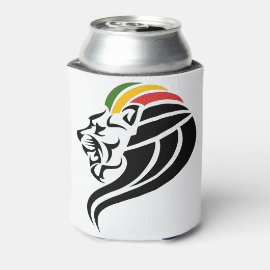 Rasta Lion Dosenkühler (Kanne Rückseite)