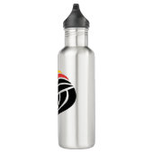 Rasta Lion Edelstahlflasche (Rechts)