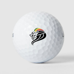 Rasta Lion Golfball
