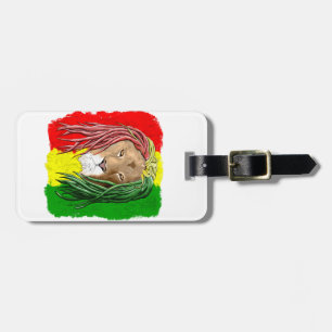 Rasta Lion Jamaican Reggae Flag Gepäckanhänger