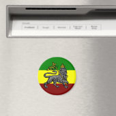 Rasta Lion Magnet (In Situ (Geschirrspüler))