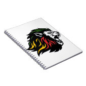 Rasta Lion Notizblock (Rechte Seite)