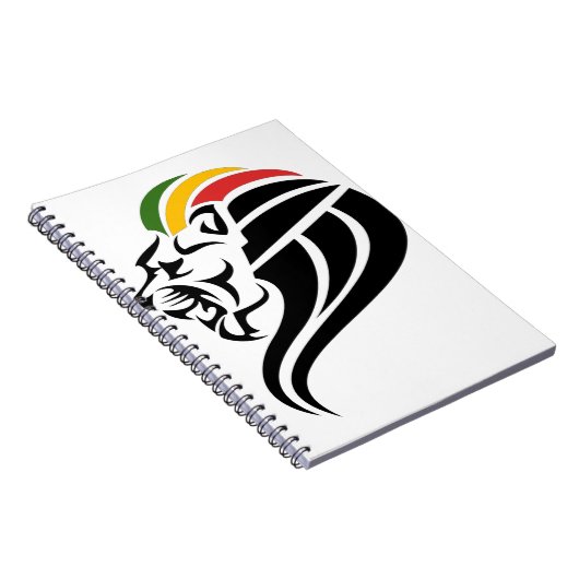 Rasta Lion Notizblock (Rechte Seite)