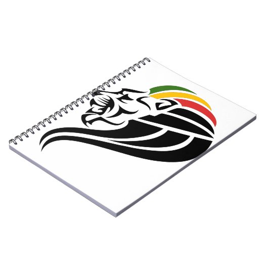 Rasta Lion Notizblock (Linke Seite)