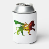 Rasta Lion of Judah Dosenkühler (Kanne Rückseite)