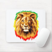 Rasta Lion of Judah Mousepad (Mit Mouse)