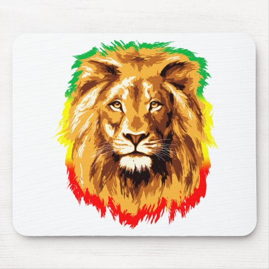 Rasta Lion of Judah Mousepad (Vorne)