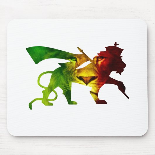 Rasta Lion of Judah Mousepad (Vorne)