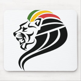 Rasta Lion of Judah Mousepad