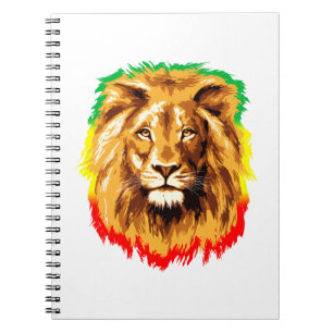 Rasta Lion of Judah Notizblock