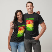 Rasta Lion of Judah Reggae Roots Jamaica Rasta Reg T-Shirt (Unisex)