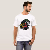 Rasta Lion of Judah T-Shirt (Vorne ganz)