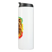 Rasta Lion of Judah Thermosbecher (Nach rechts gedreht)