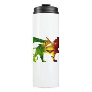 Rasta Lion of Judah Thermosbecher