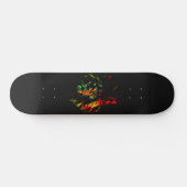 Rasta Lion Skateboard (Horizontal)