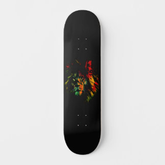 Rasta Lion Skateboard