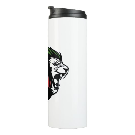 Rasta Lion Thermosbecher (Nach rechts gedreht)
