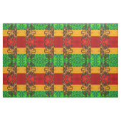 Rasta Lion von Juda Flag Stoff (Fat Quarter (45,7 x 55,9 cm))