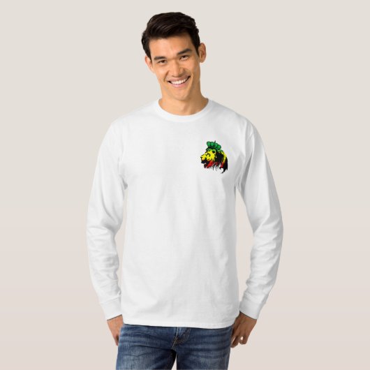 Rasta Lion von Judah T - Shirt (Vorne ganz)