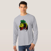 Rasta Lion von Judah T - Shirt (Vorne ganz)