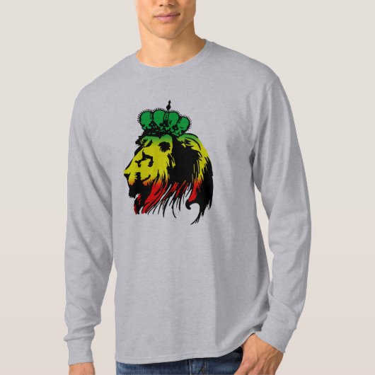 Rasta Lion von Judah T - Shirt (Vorderseite)