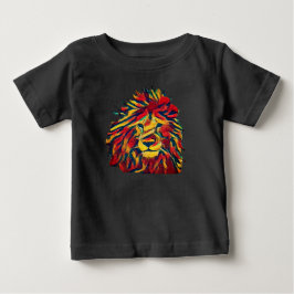 Rasta Löwe Baby T-shirt
