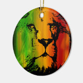 Rasta Löwe Keramik Ornament (Links)