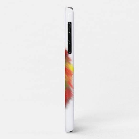 Rasta Löwe rot grün zeichnend Jamaika Case-Mate iPhone Hülle (Hinten/Links)