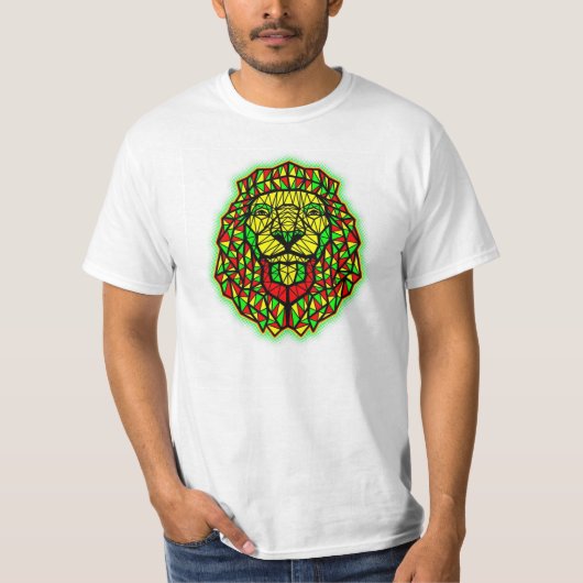 Rasta Löwe T-Shirt (Vorderseite)
