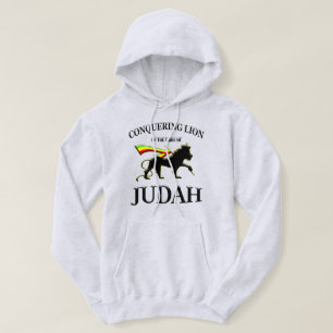 RASTA Löwe von Juda Rot Gold Grün Hoodie