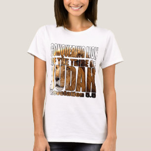 RASTA Löwe von Juda Rot Gold Grün T-Shirt