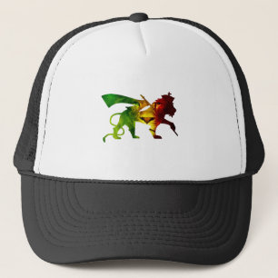 Rasta Löwe von Juda Truckerkappe