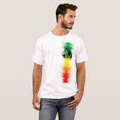 Rasta - Löwe von Judah T-Shirt (Vorne ganz)