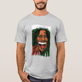 Rasta Man Cartoon T-Shirt (Vorderseite)