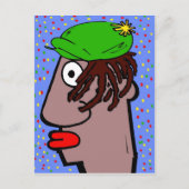 Rasta Man Postkarte (Vorderseite)