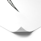 Rasta man Stammes-Leinwand Poster (Ecke)