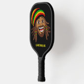 Rasta-Mann Jamaika Pickleball Schläger (Links)