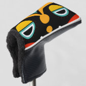 Rasta Mask Golf Headcover (3/4 Vorderseite)