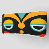 Rasta Mask Golf Headcover (Vorderseite)