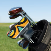 Rasta Mask Golf Headcover (In Situ)