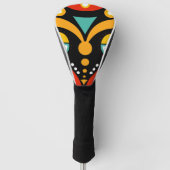 Rasta Mask Golf Headcover (Vorderseite)
