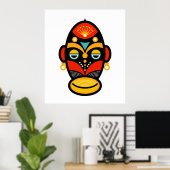 Rasta Mask Poster (Heimbüro)
