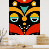 Rasta Mask Poster (Küche)