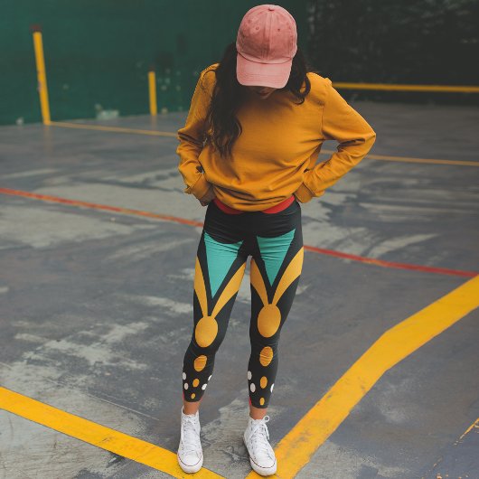 Rasta-Maske Leggings