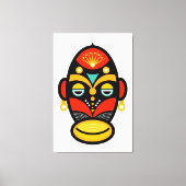 Rasta-Maske Leinwanddruck (Vorderseite)