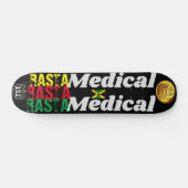 RASTA MEDICAL 7 3/4" Skateboard Deck (Horizontal)